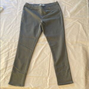 Lands' End Olive Jeggings